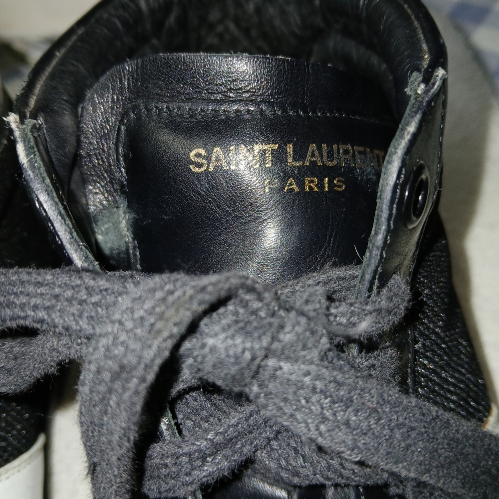 Saint Laurent Sneakers Semi-High Hightops Size 37 - Picture 14 of 15